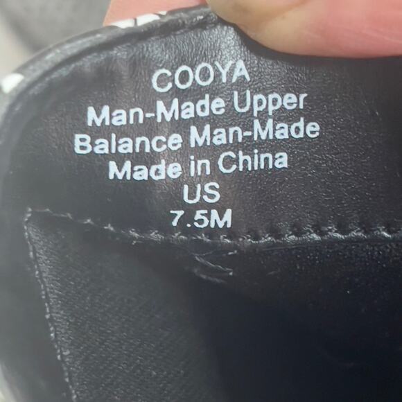 Mix No 6 Black & Gray Faux Leather Reptile Snakeskin Zippered Ankle Boots 7.5 - Picture 9 of 13